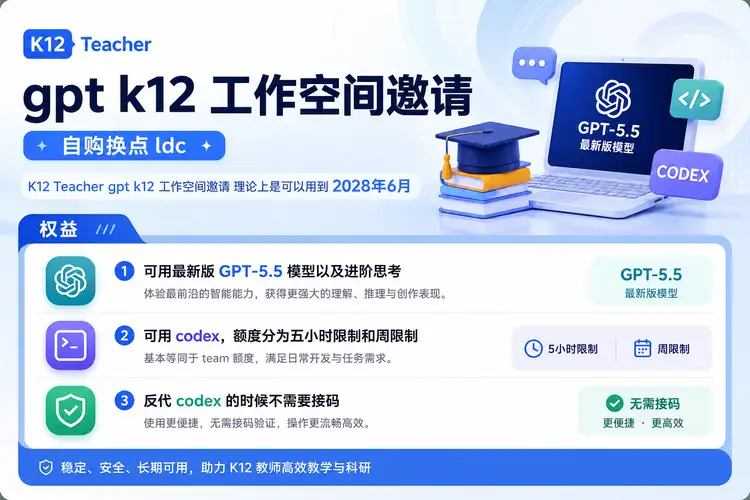 K12 Teacher gpt k12 工作空间邀请